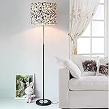 AMOS 現代的なミニマリストリビングルームフロアランプ牧歌的なベッドルームホール研究垂直デスクランプ ( 色 : Foot switch )