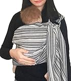 Vlokup（JP）ベビー抱っこ紐 ベビーキャリー 赤ちゃん抱っこ紐 新生児 乳幼児 調整可 軽量パッド入 母乳 隠して授乳 Rock