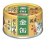 健康缶 金缶 だし仕立て かつお 70g×24個入り