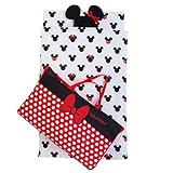 お昼寝布団セット ディズニー 6点セット バッグ付き S-GU094 (赤（ミニー）)