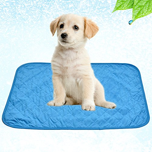 TeFuAnAn ペット用クールマット 愛犬・愛猫用 ペット冷却マット ひえひえ 多用途マット 夏 熱中症 暑さ対策 噛む防止 水洗い可