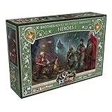 氷と炎の歌 卓上ミニチュアゲーム 旗のない兄弟 ヒーローズ I セット - 新しい司令官とユニット!ストラテジーゲーム 大人、対象年齢14歳以上、2人以上、45~60分のプレイ時間、CMON製