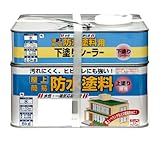 ニッペ 水性屋上防水塗料セット 8.5kg グレー