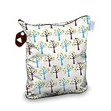 Thirsties Wet Diaper Bag, Blackbird by Thirsties