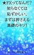 ★ＦＸってなんだ？知らなくては恥ずかしい、まず押さえる基礎のキソ！