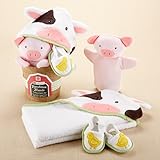 ベビーアスペン Baby Aspen 牧場アニマルのハッピーバスタイム豪華4点セット [並行輸入品]