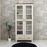 食器棚 ダイニングボード フリーボード キッチン収納 幅80cm 完成品 日本製 モダン