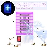 chrikathy Electric Mosquito KillerライトLEDソケット、Fly Insect MothsバグトラップKiller Zapper Repellerペストコントロールの夜