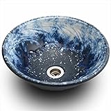メイク　利休信楽手洗い鉢　30φ　海鼠（なまこ）　　016-33