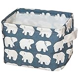 おもちゃ服ストレージバスケットメイクアップorganigerデスクトップSundries organiger Bear