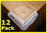 12X Square Soft Corner Protectors Baby & Child Furniture Protection by Dotty Deals