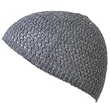 [カジュアルボックス] 日本製 リネン 無縫製 イスラムワッチ [ Mサイズ/ダークグレー ] ストレッチ ビーニー ニット帽