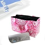 ［キロフライ］kiloflyベビーおむつバッグオーガナイザー、ピンク+オムツ替えパッドバリューコンボ