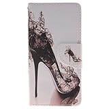 Huawei P9 Lite ケース, UNEXTATI 手帳型ケース, Huawei P9 Lite ケース カバー, 高品質 PUレザー 手帳型 ウォレット型 財布型 保護カバー カード収納 スタ