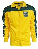 ブラジルジャケットBrasil大人用トラックサッカー大人用サイズSoccer Football S