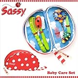【正規輸入品】SASSY サッシー ポーチ入ベビーケアセット ベビー用ケアセット BCSA403