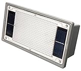 夜間 自動 点灯　防水加工　 ソーラー埋め込み 式 LED ライト 長方形タイプ