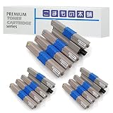 こまもの本舗 沖電気 用 TC-C4AK2 TC-C4AC2 TC-C4AM2 TC-C4AY2 リサイクルトナー 4色セット ISO認証工場製造 【対応機種】 C332dnwMC363dnw 大容量4色×3セット
