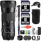 Sigma 150-600mm 5-6.3 コンテンポラリー DG OS HSM レンズ Canon用 高度なアクセサリー&トラベルバンドル | 745101 | Sigma 150-600MM Canon