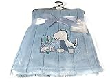 Baby Wrap/Blanket Color Blue Wording Loud Dino 900 by Snuggle Baby