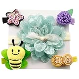 杜屋トヤ　全9種類　5ＰＣ　k14子供、赤ちゃん　蝶結び　漫画、4ＰＣヘアピン+ 1ＰＣヘアバンド、ヘッドドレス　セット