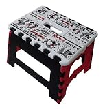 【選べるキャラクター】 折りたたみ 踏み台 ステップ チェア ミニタオル セット スヌーピー ミッキー ミニー ミニオンズ (小, ミッキー＆ミニー)