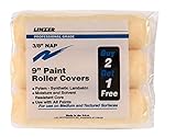 Linzer RS1433 High Density Polyester Filament Paint Roller Covers, 3/8-Inch Nap, 3-Pack [並行輸入品]