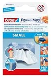 tesa 57550 Powerstrips Small Removable Self Adhesive Strips (14 Strips) by tesa UK [並行輸入品]