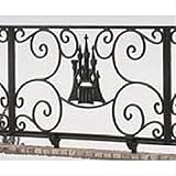 LIXIL 新日軽　ディズニーフェンス　プリンセスA型（シンデレラ城）　本体　　【リクシル】　【アルミフェンス　柵】 ブラック