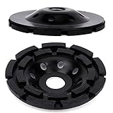 GeniusBuy 高速研削・長寿命 ダブル刃のカップサンダー ダイヤモンドブレード ダイヤモンドドライカップ 115mm/125mm/180mm