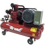 【配達条件有りB・代引き不可】コンプレッサー3気筒 3相200V SP-3300 60L