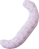 お姫様の抱き枕 (授乳クッションにもなる)極小ビーズ使用 王様の抱き枕コラボ商品 ダマスクパープル 4233-9999-14