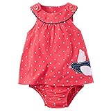 Carter's SHIRT ベビー・ガールズ カラー: レッド