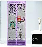 ADSRO磁気蚊カーテン、ソフト糸ドアHanging curtain-type Mosquito Net丈夫なメッシュカーテンanti-mosquito、幼児と犬Friendなし、必要なツール 100