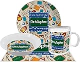 数学レッスンディナーセット – 4 pc ( Personalized )