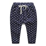 碇マーク パンツ ボーイズ ガールズ 男女兼用 90㎝ ベビー グレー ダークグレー ネイビー マリン 長ズボン (ネイビー)