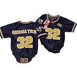 Georgia Institute of Technology Yellow Jackets NCAAフットボールInfant / Baby Onesie Jersey L