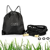 150FT Expandable Garden Hose ? PEGZOS Expanding Water Hose with New Improved Triple Latex Core, Extr