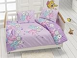 lamodahome 5 pcs赤ちゃんかわいい猫犬Star円ピンクパープルブルーClothesパープルParllelライン幼児用コットン寝具コットン布団セット、トルコ100 %コットンNursery