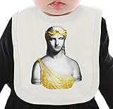 Cleopatra Bust ネクタイを有する有機ビブ Medium