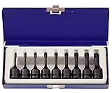 KT Pro Tools A3402MP 3/8 Drive 9-Piece Impact Torx Bit Socket Set by KT Pro Tools