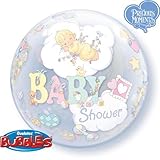 Baby Shower Precious Moments Plastic Balloon by Qualatex
