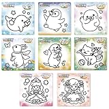 ノブカンパニー マジックねんど キュート8種セット(ドルピー/ペンピー/ゴマピー/うさぎ/かわうそ/ねこ/プリンセス/ドール) MS8123-SET