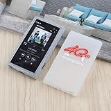 に適合する ソニーウォークマンNW-A105 NW-A105HN NW-A106 NW-A106HN A107 NW-A100Tps MP3音楽プレーヤー 用 ソフトシリコン製耐衝撃性保護シェルケースカバー (白)