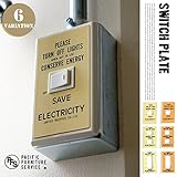 SWITCH PLATE(スイッチプレート) SW01・SW02・SW03 イエロー(1口)