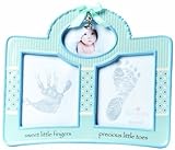 Nat and Jules Handprint and Footprint Frame, Blue by Nat and Jules [並行輸入品]
