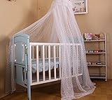 LovesTown Baby Mosquito Net Dome Ground Palace Type to Open The DoorWhite [並行輸入品]