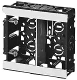 未来工業 台付スライドボックス 2ヶ用 セパレーター付 SBW-M
