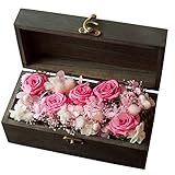 プリザーブドフラワー サプライズ ローズプリザBOX （プリンセスピンク） ギフト ボックス