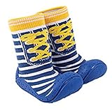 ComoBaby （コモベビー） ファーストシューズ 初めての 赤ちゃん靴 ソックスシューズ ベビーシューズ たっち あんよ 練習 11.5cm / 12.5cm 全10カラー (b. 12.5cm,